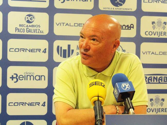 Andrés García Tébar, entrenador del Xerez DFC