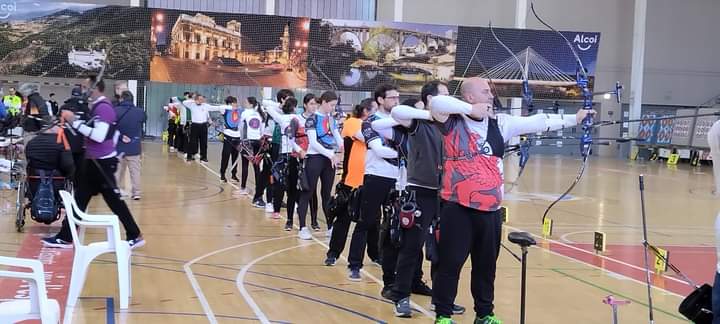 Campeonato Autonómico de tiro con arco en Sala celebrado en Alcoy