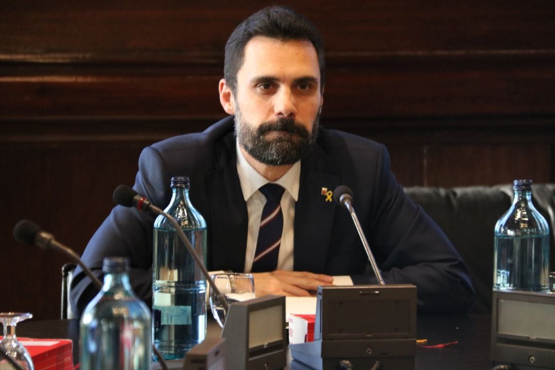 El president del Parlament, Roger Torrent.