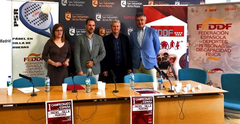 Presentación I Campeonato de España de Pádel en Silla