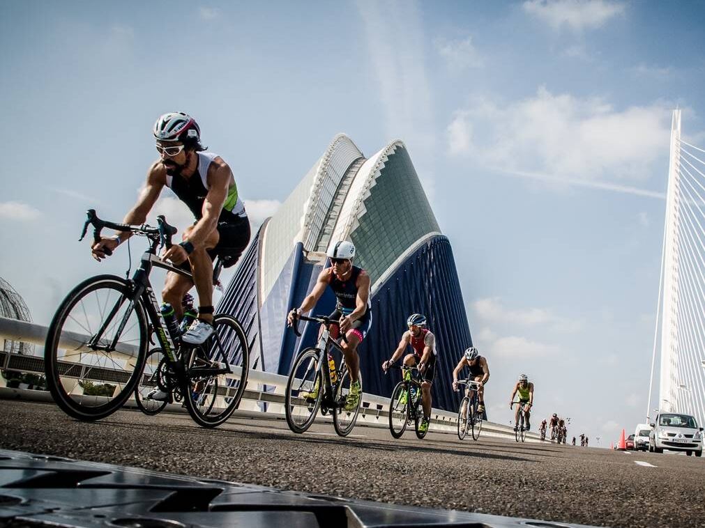 Imagen de archivo de la 2020 Copa del Mundo ITU Triathlon en València