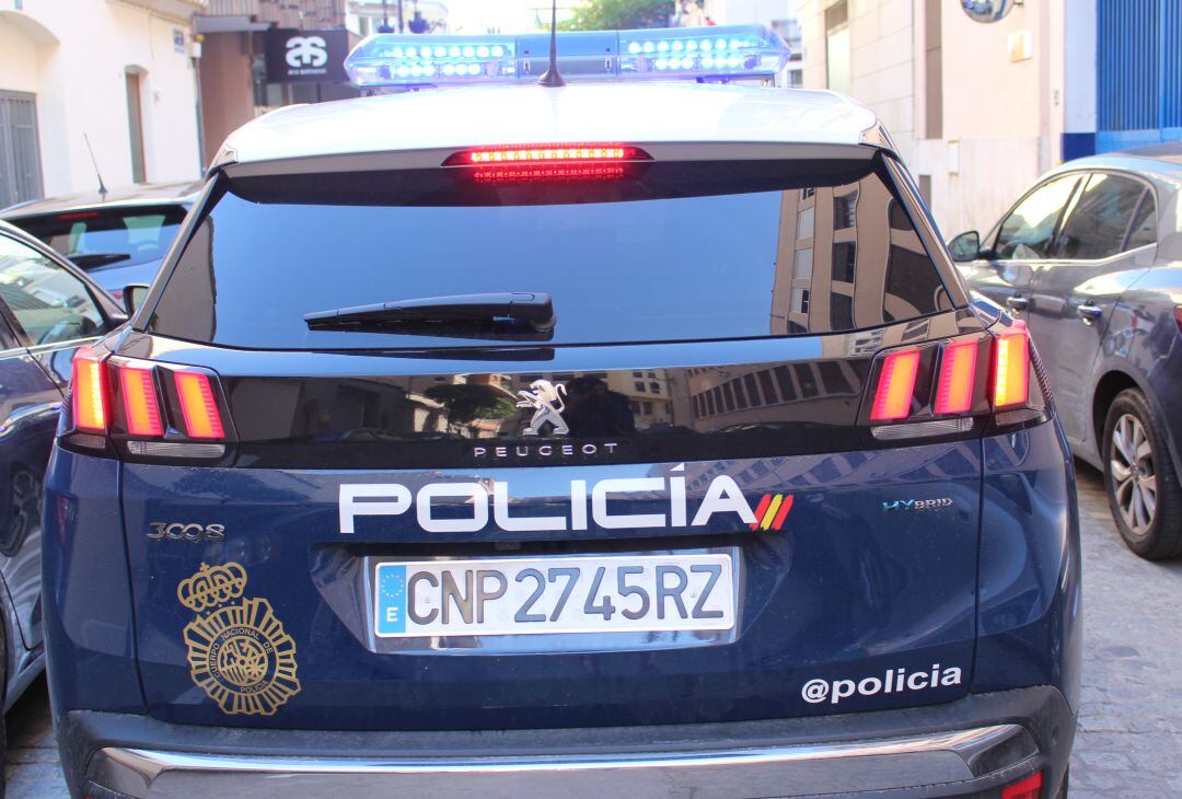 Patrulla de Policía Nacional.