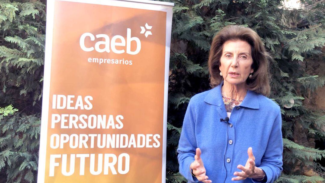 Imagen de archivo de la presidenta de la CAEB, Carmen Planas