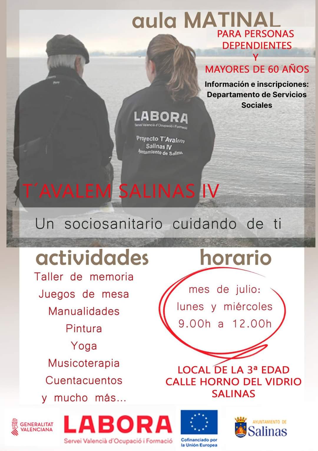 Cartel de la actividad