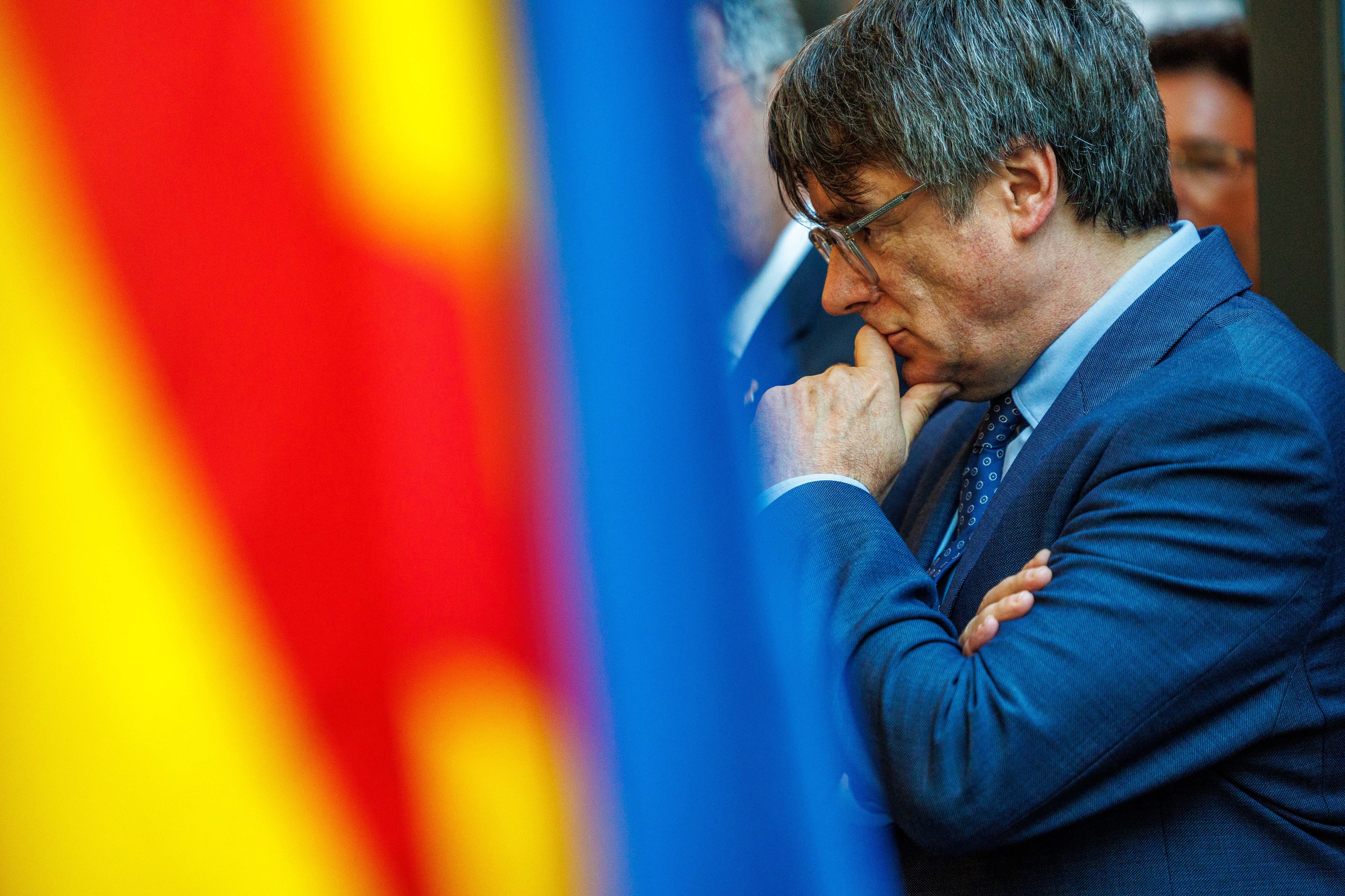 Carles Puigdemont en una imagen de archivo en Bruselas.