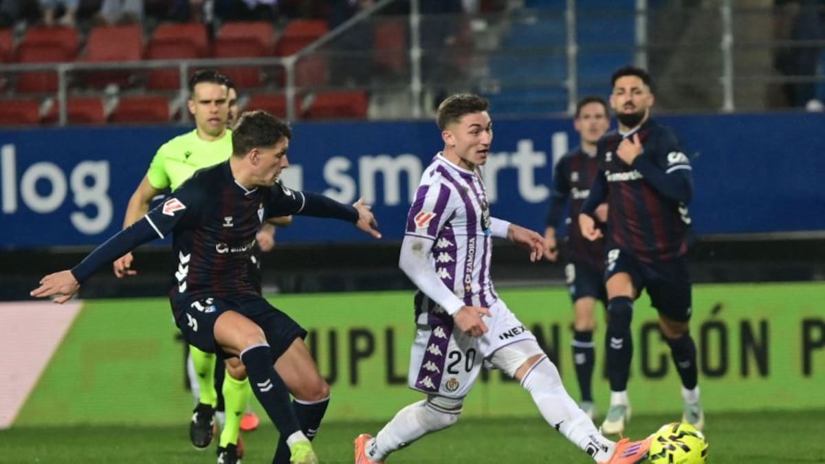 El Real Valladolid toca fondo en Ipurua