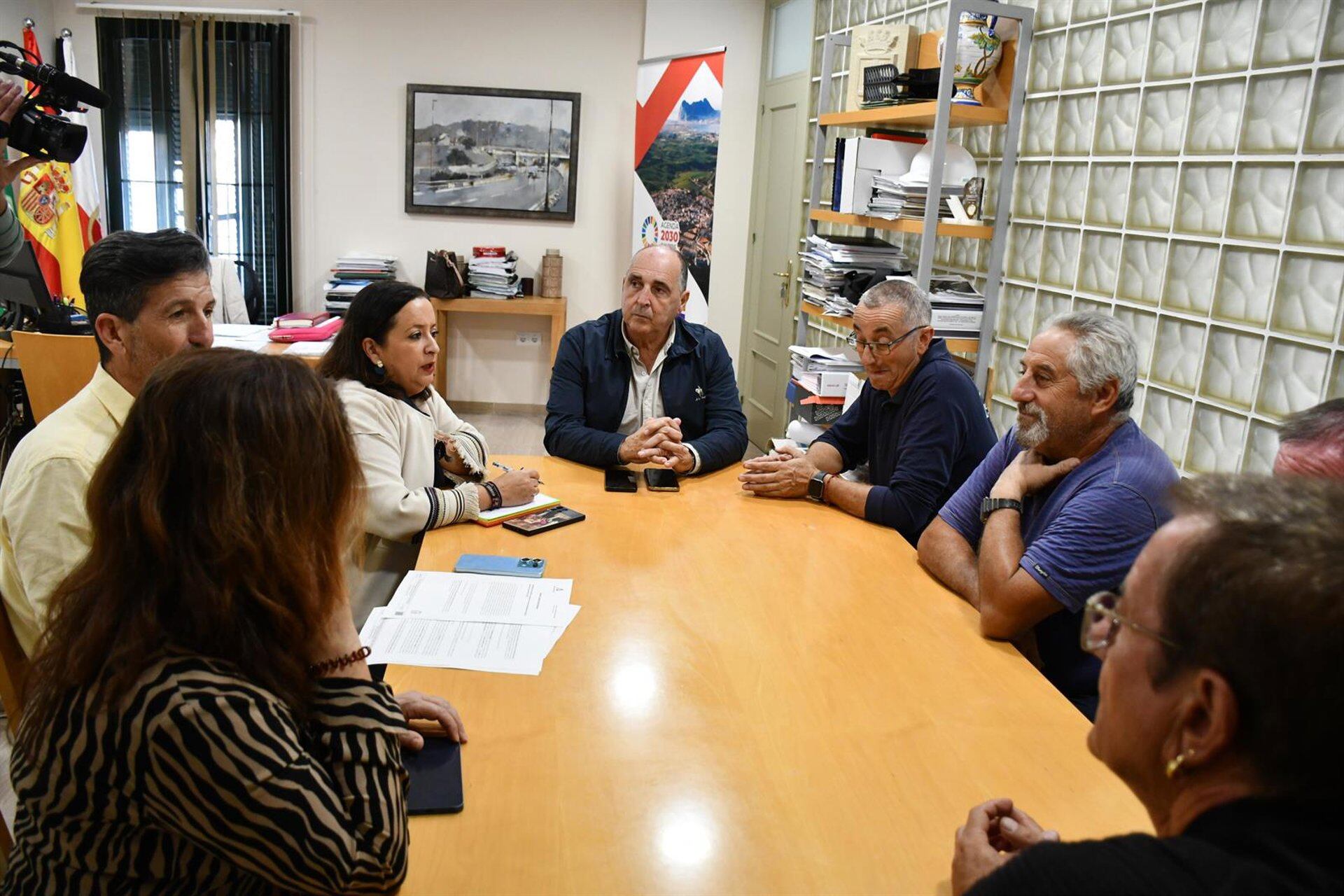 Un momento de la reunión