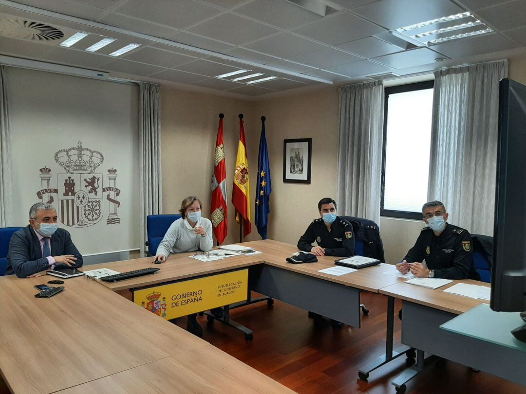 La Subdelegación del Gobierno en Burgos acogio esta reunión