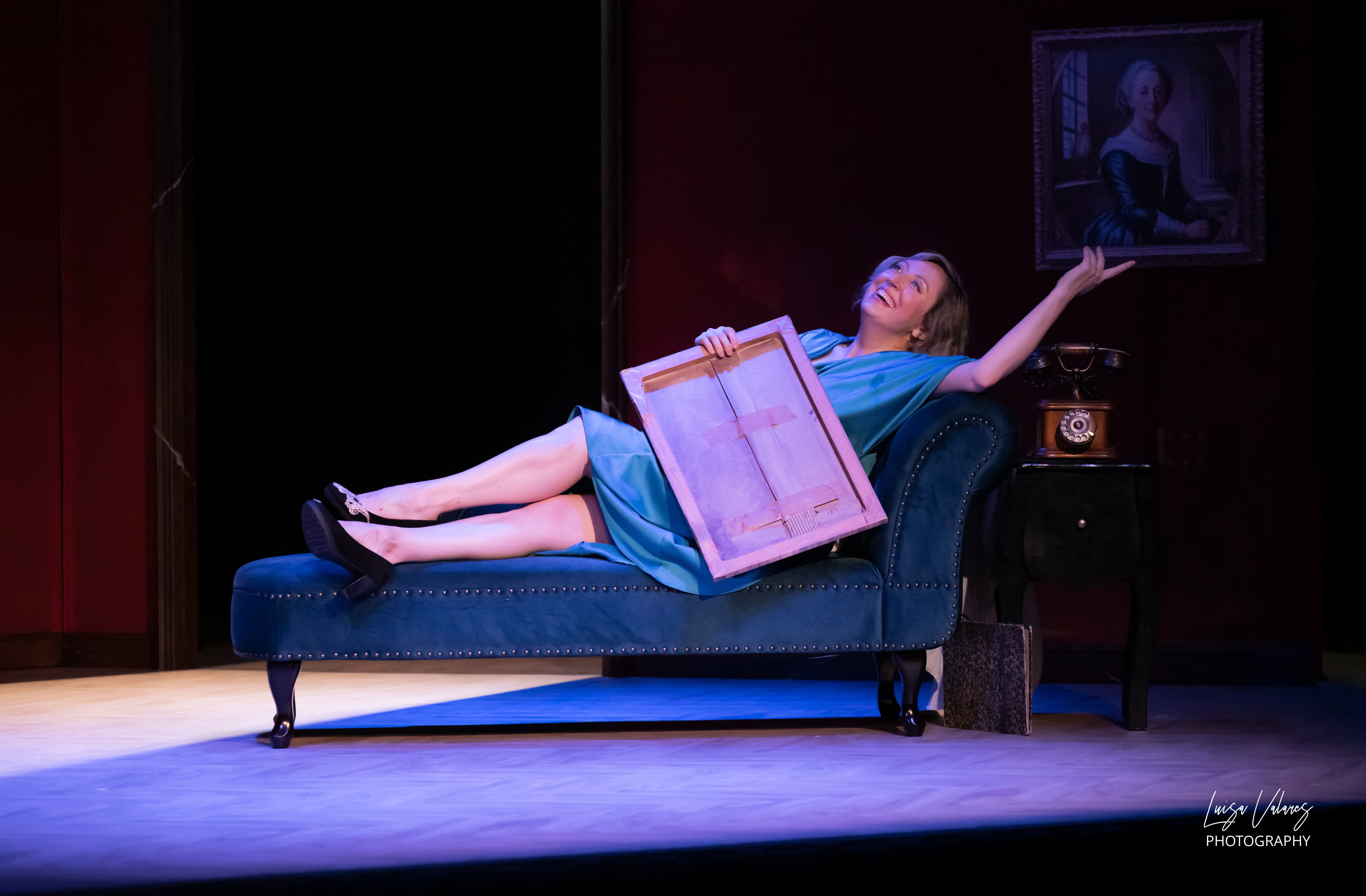 Alba Frechilla en "La Maja robada"