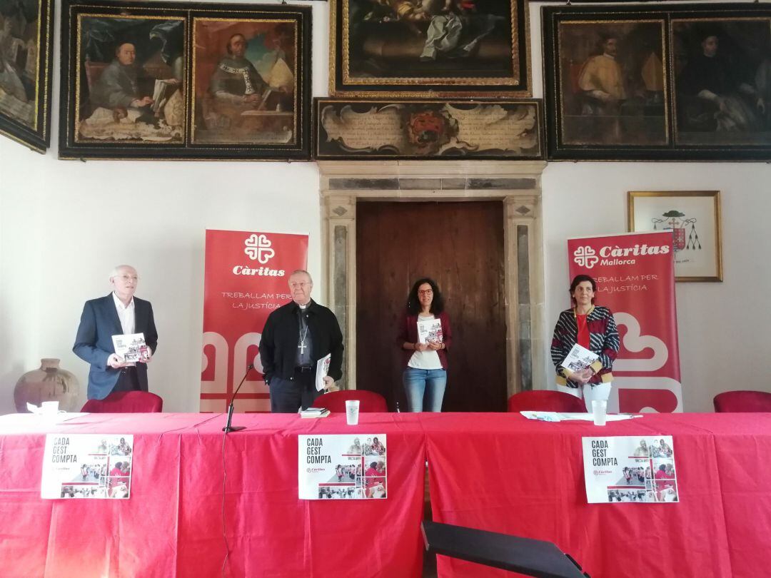 Presentación de la memoria del ejecicio 2019 de Càritas Mallorca 
 