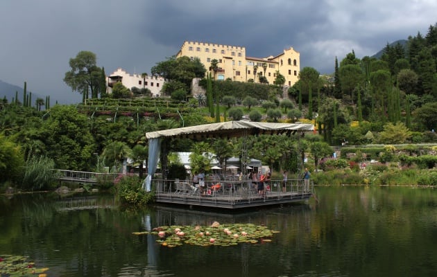 El castillo Trauttmansdorff es la gran atracción de Merano