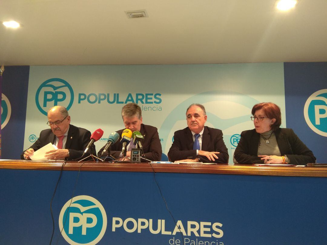 Manuel Betegón, Ignacio Cosidó, José Antonio Rubio y Nuria Simón