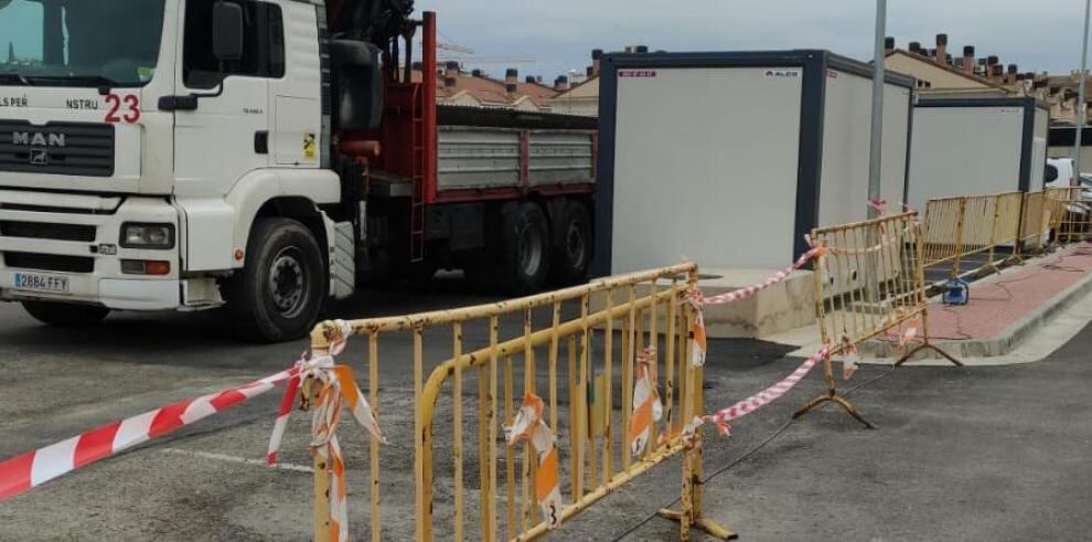 Obras para el búnker del nuevo acelerador lineal