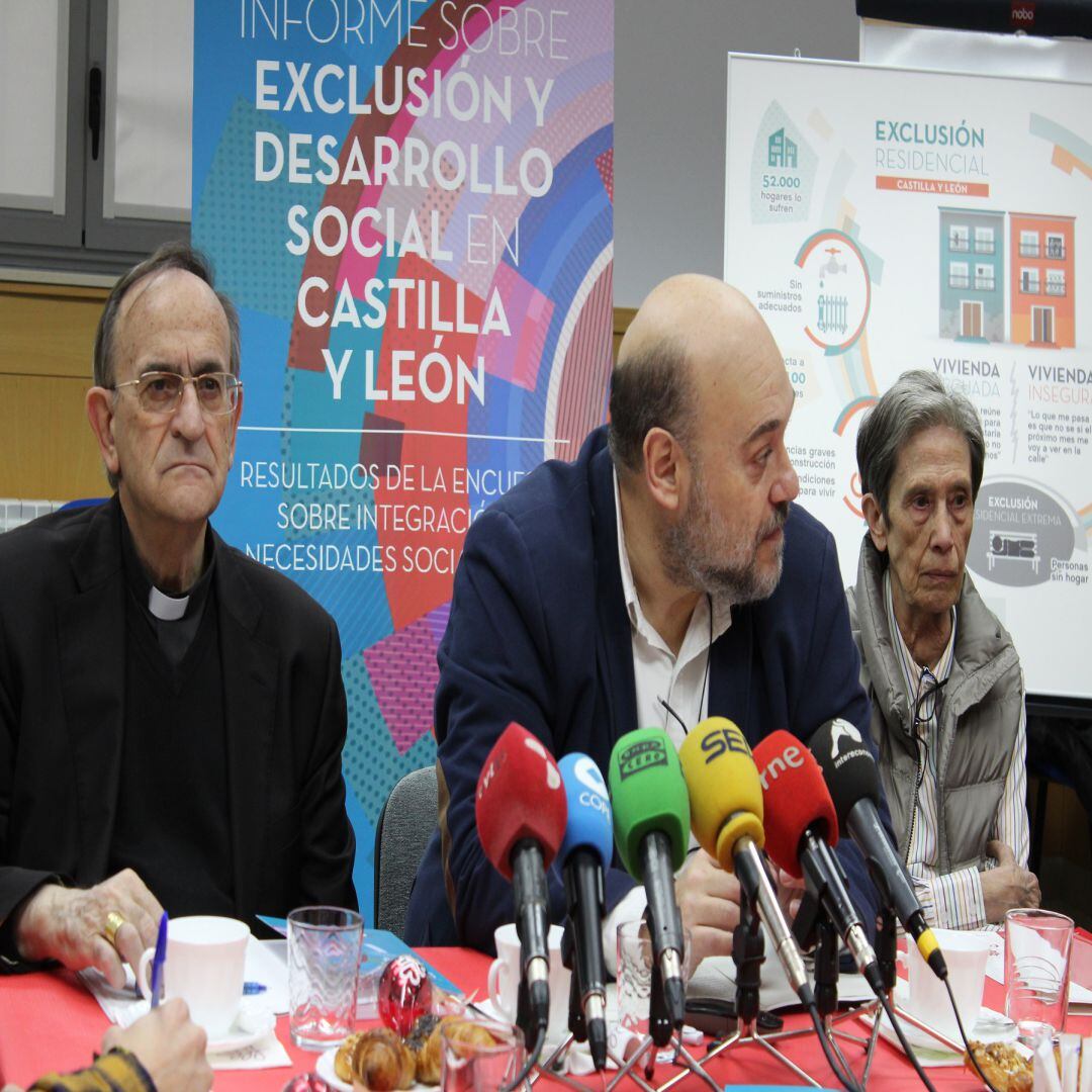 Presentación del informe FOESSA de Castilla y León en Cáritas Salamanca