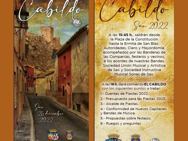 Programa del Cabildo 2022