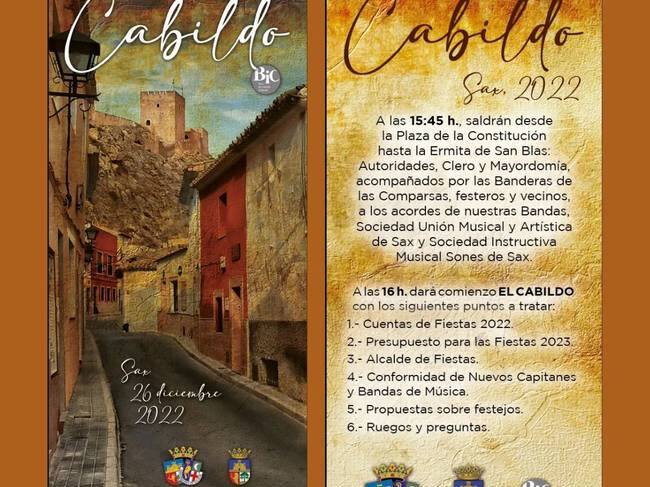 Programa del Cabildo 2022