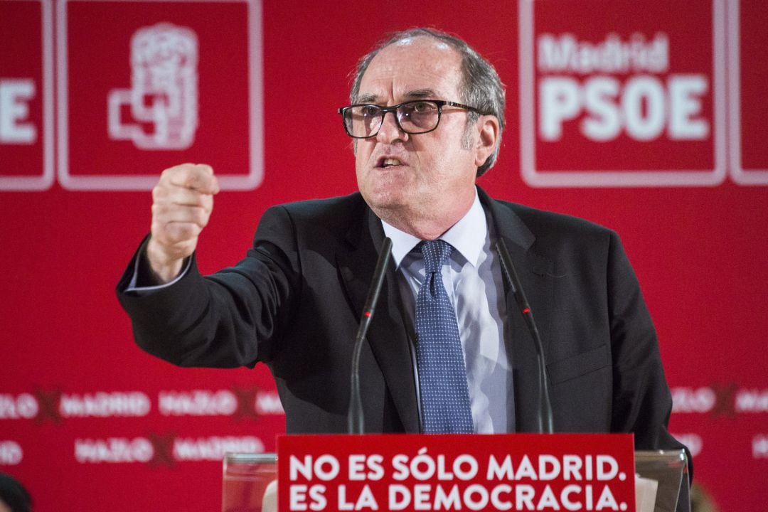 El candidato socialista a la Presidencia de la Comunidad de Madrid, Ángel Gabilondo