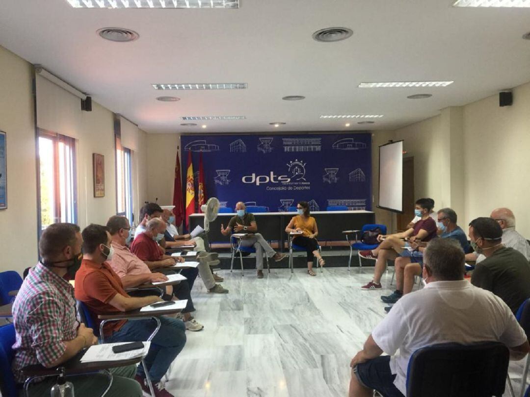 Reunión del comité organizador de los Juegos del Guadalentín.