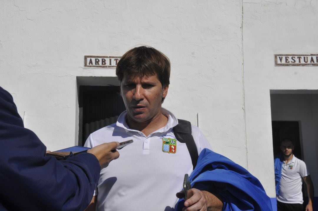 Jesús Mendoza, entrenador del CD Guadalcacín 