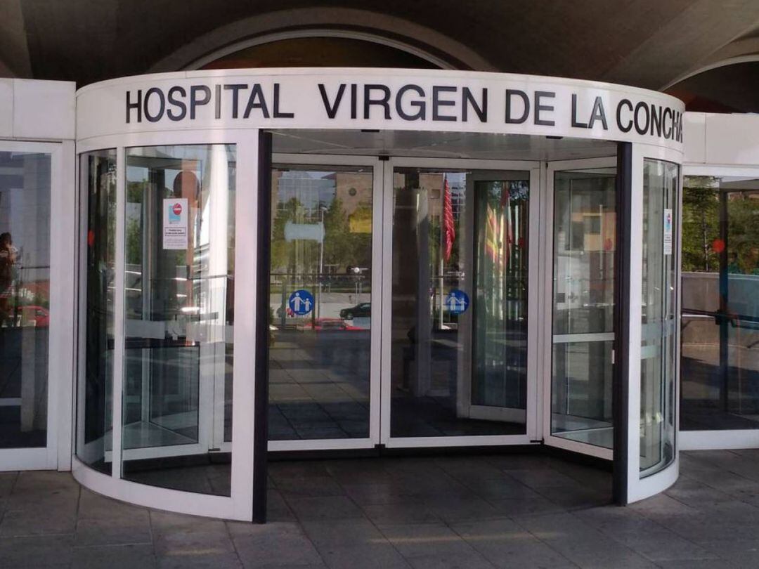 Entrada al hospital Virgen de la Concha