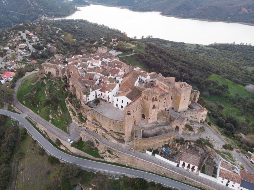 Vista aérea del Castillo Fortaleza de Castellar