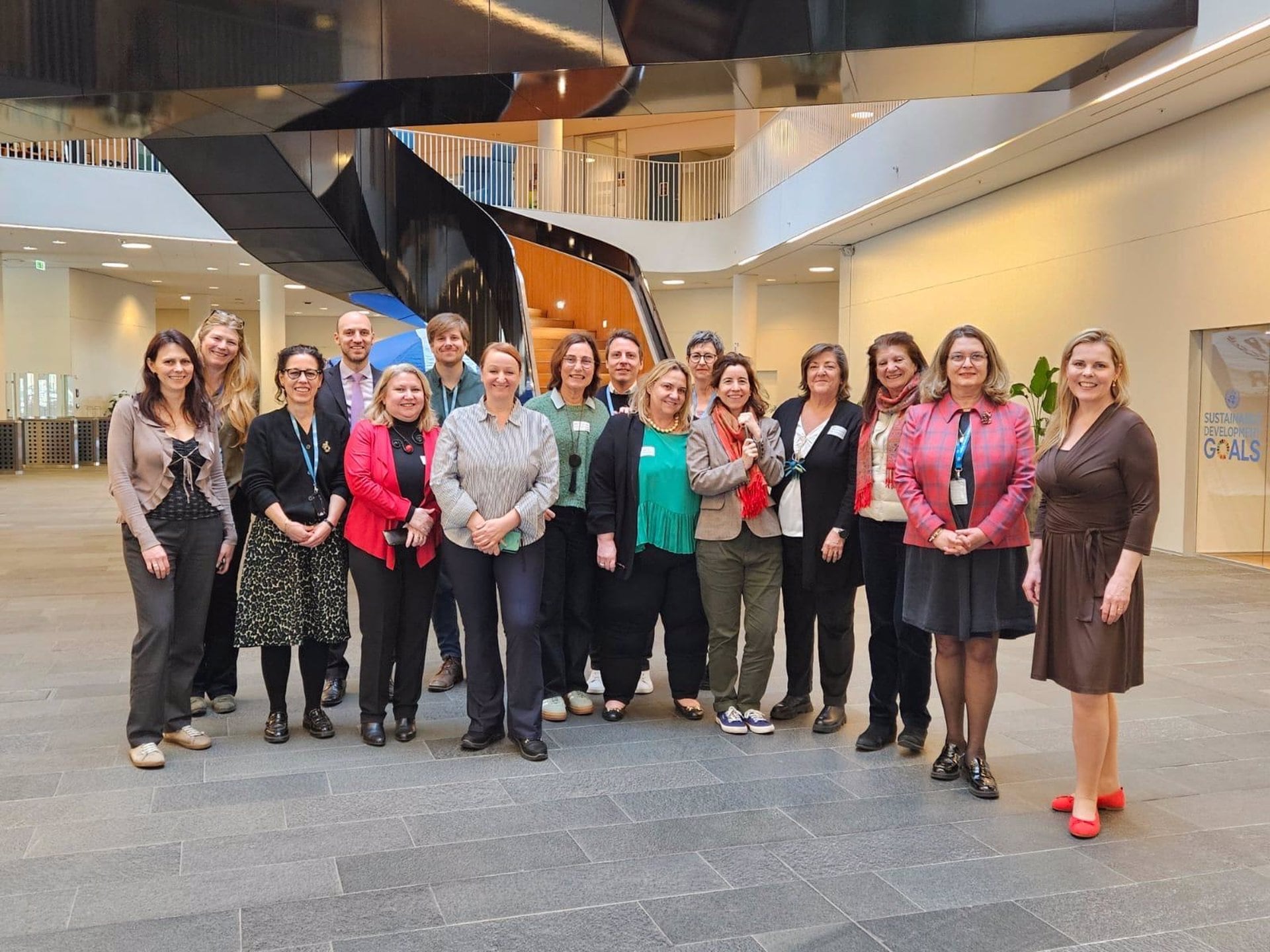 La directora general de Salud Mental del SMS, María José Lozano, informó sobre los proyectos de la Región en la reunión celebrada en la sede de la OMS en Copenhague