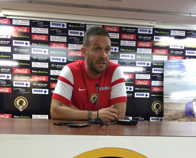 Luis García Tevenet, entrenador del Hércules CF