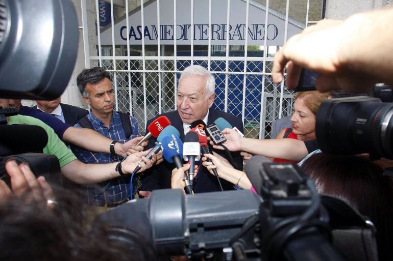 Imagen del entonces Ministro de Asuntos Exteriores, José Manuel García-Margallo