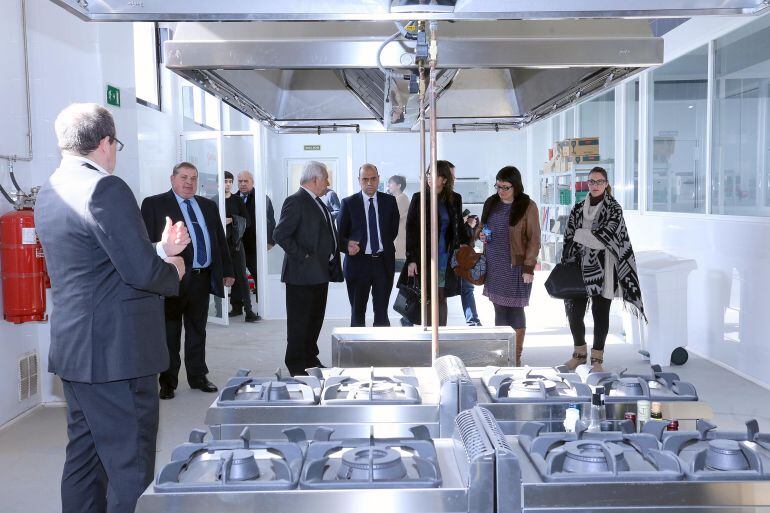 Visita del alcalde al Centro de Formación. Foto de archivo