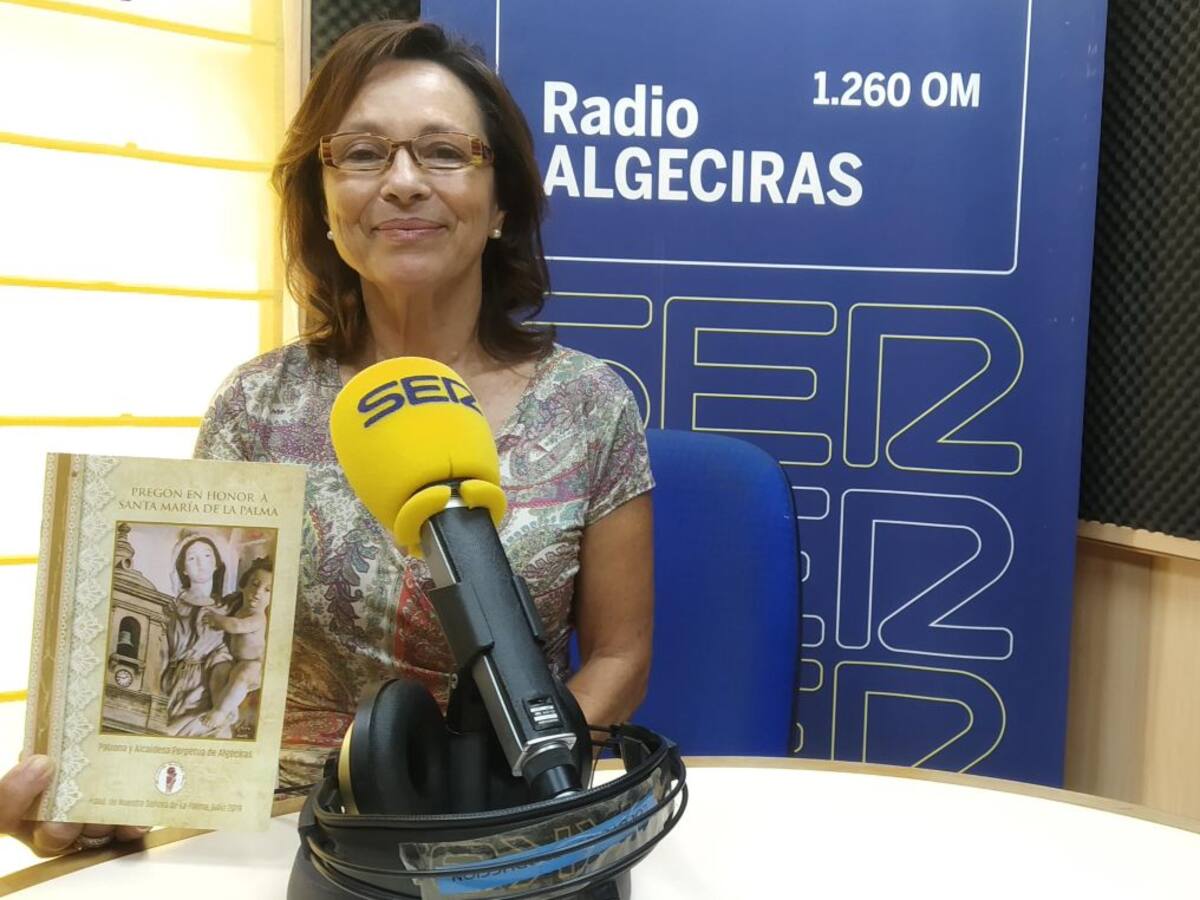 Emy Luna pregona la festividad de la patrona de Algeciras