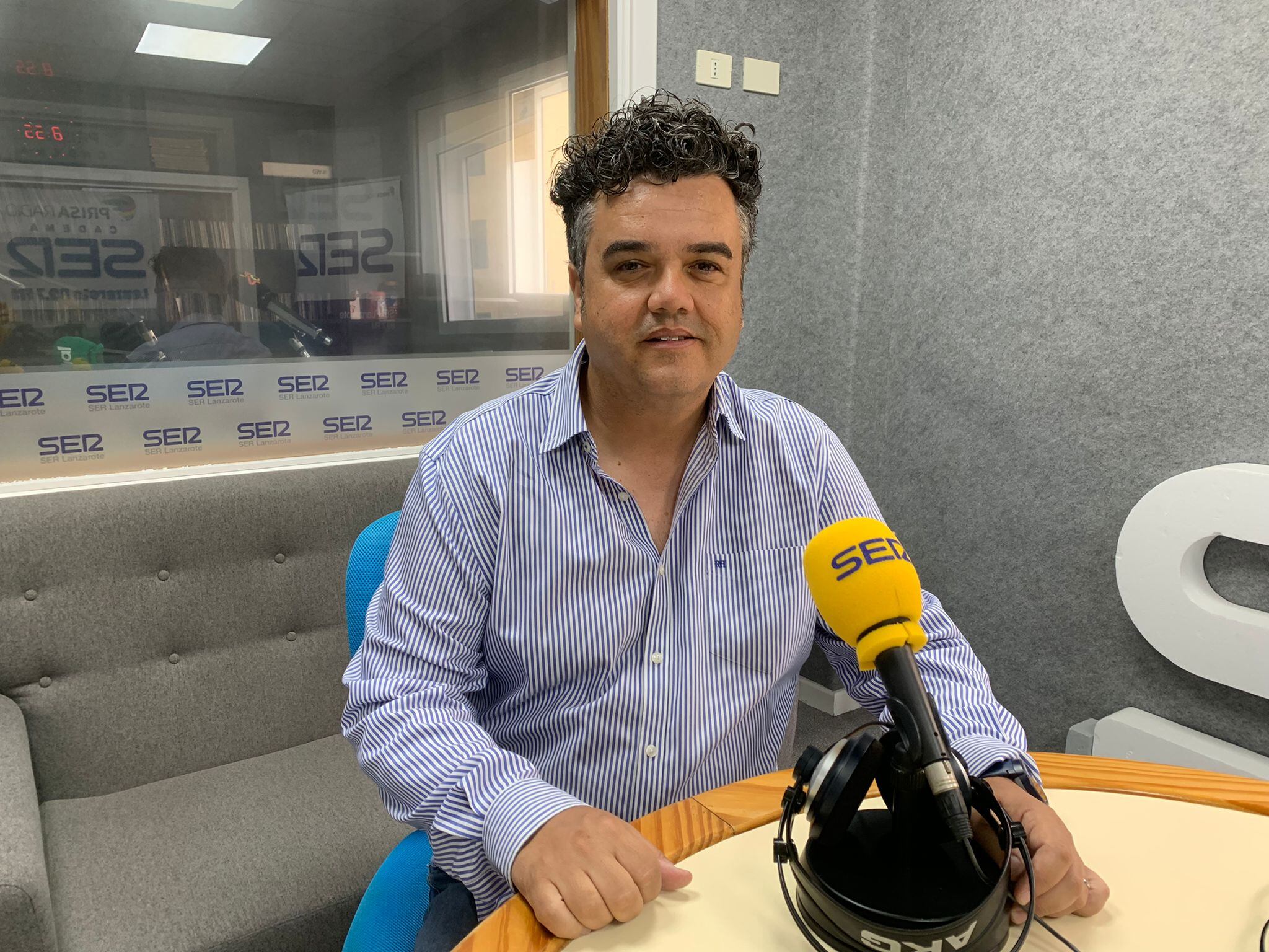 El concejal de Comercio, Turismo y Hostelería de Arrecife, Armando Santana, en SER Lanzarote.