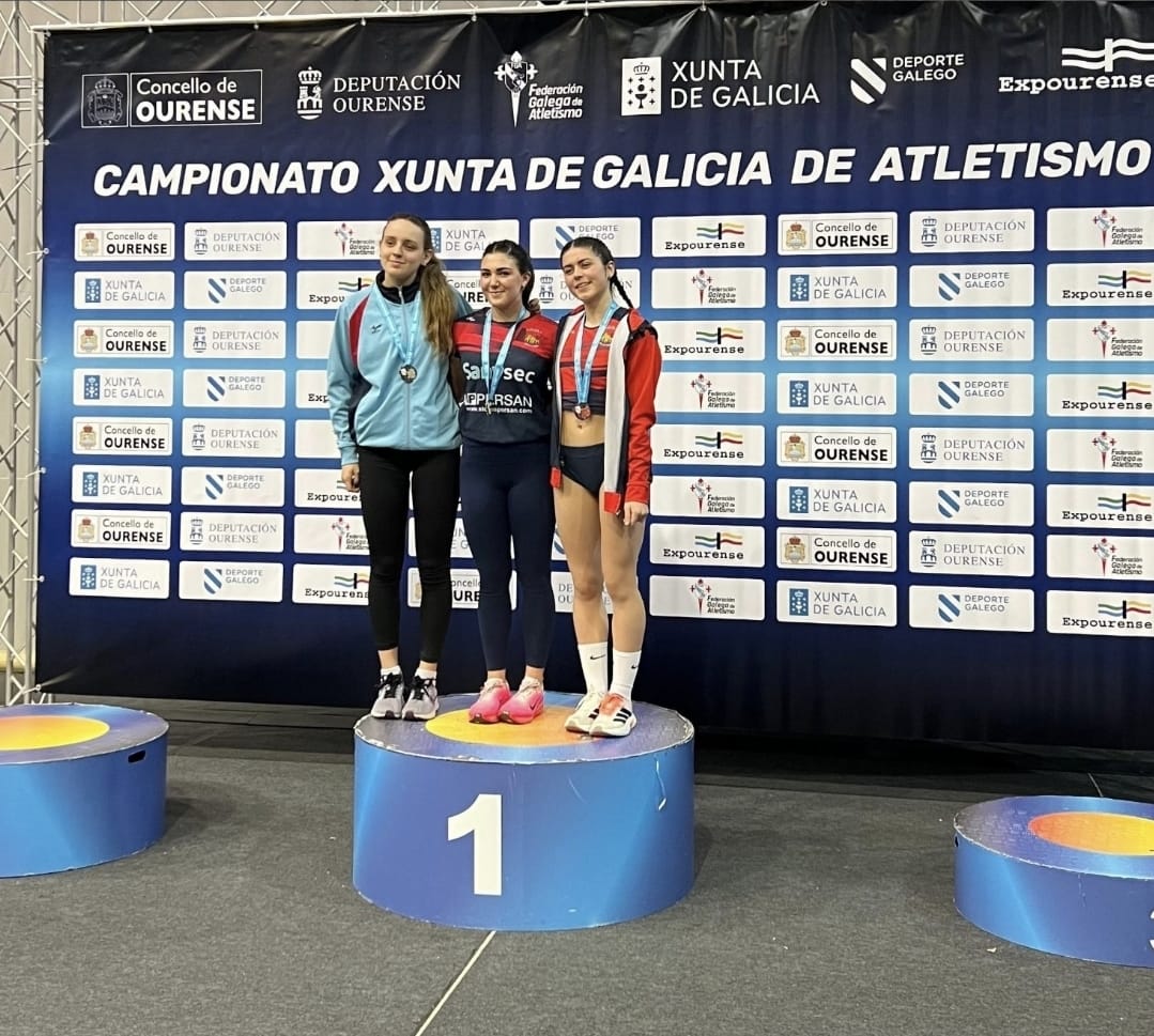 Manuela Blanco gañou en pértega con 3.80 metros