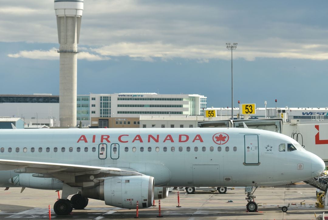 Un avión de Air Canadá.