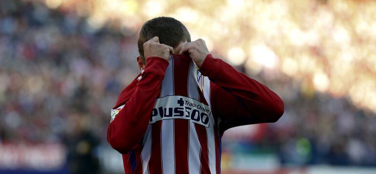 Griezmann se lamenta tras una ocasión fallada