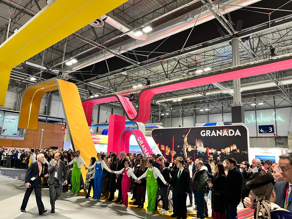 Expositor de Granada en Fitur 2023