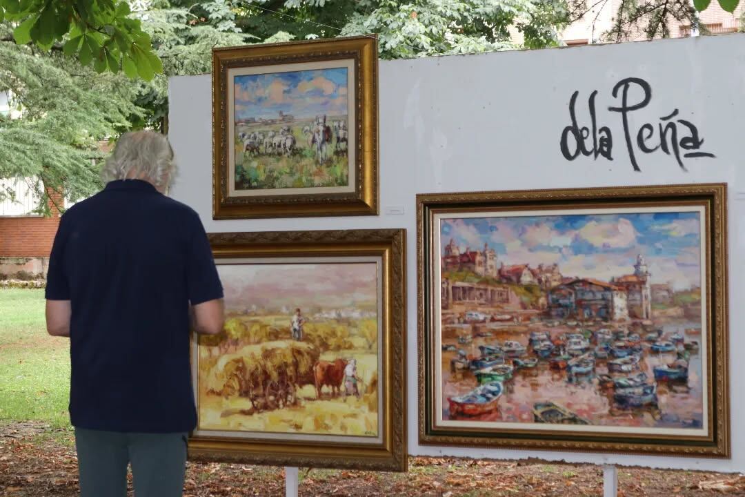 Obra que se muestra en Expo Aire