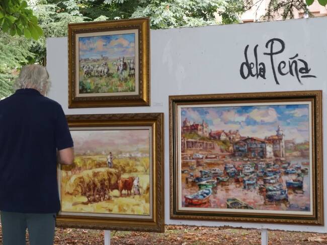 Obra que se muestra en Expo Aire