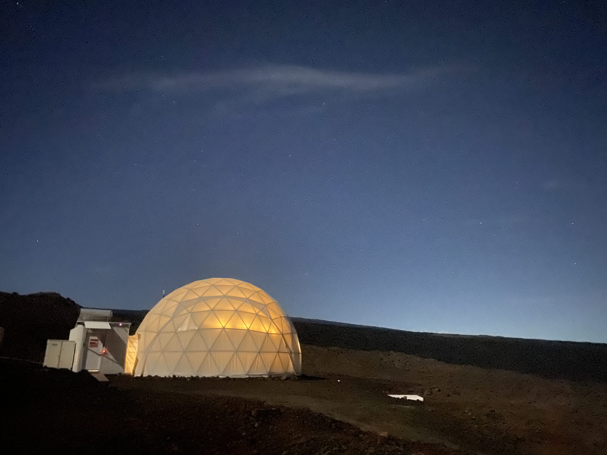 Mariló Torres, la astronauta cordobesa durante la misión análoga en Hawái