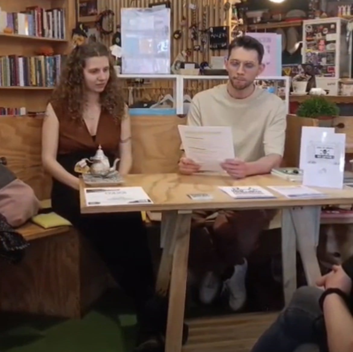 Presentación de 'Desde aquí Gaza'