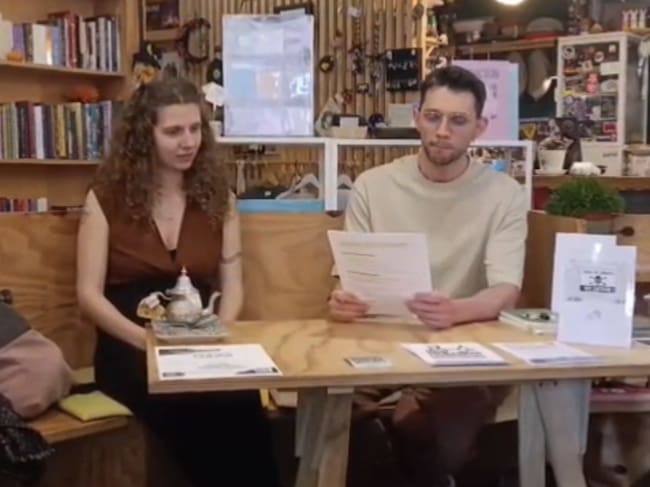 Presentación de 'Desde aquí Gaza'