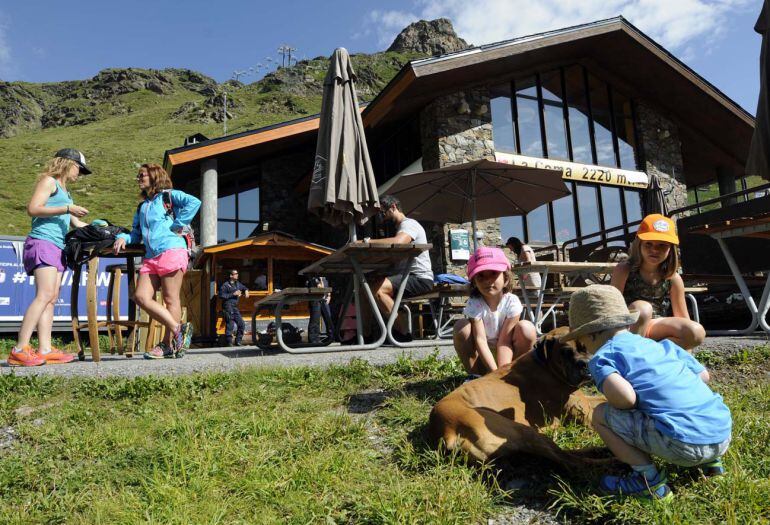 L'estació de Vallnord- Ordino Arcalís durant la temporada d'estiu