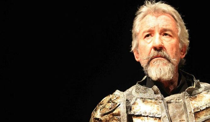 José Sacristán en la obra de teatro &#039;Yo soy Don Quijote de la Mancha&#039;