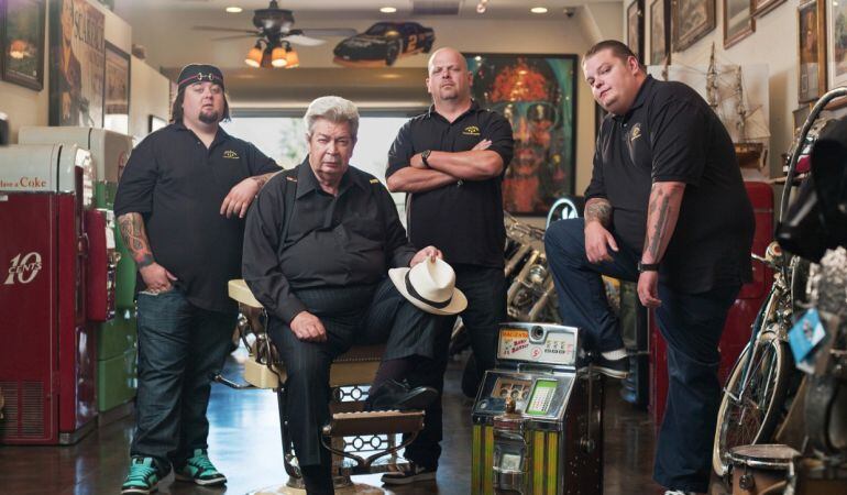 El equipo de 'La casa de los empeños'.