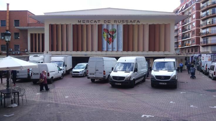 Ricardo Juan, Pte. Vendedores Mercado Ruzafa