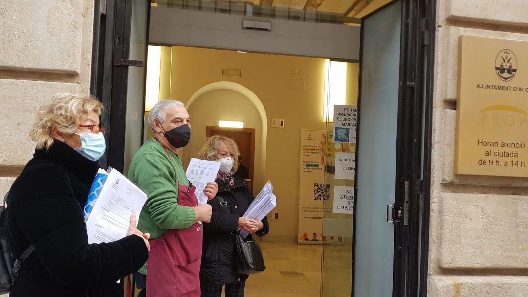 Vecinos y comerciantes alegan el plan de peatonalización del centro