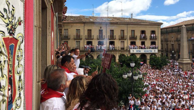 Cruz Roja inicia las fiestas de Tafalla