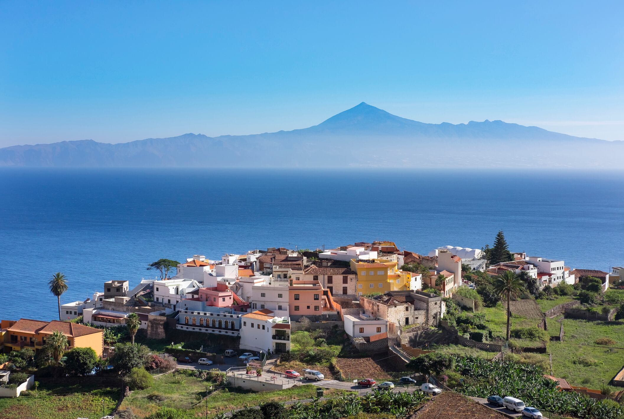 El Teide, visto desde Agulo (La Gomera)