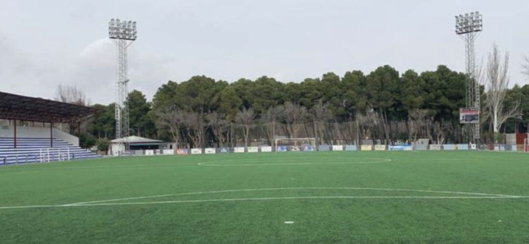 Estadio Manuel Delgado Meco en Alcázar de San Juan (Ciudad Real)