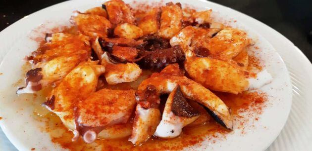 Pulpo a la gallega con cachelos