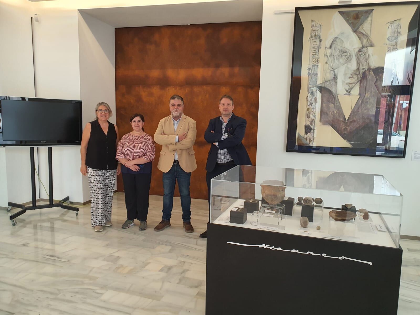 Visita de técnicos del Museo del Prado al Museo de Villena